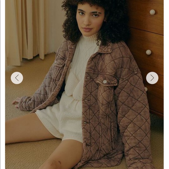 FOREVER 21 Drop Sleeve Quilted Jacket NWT - Picture 5 of 8